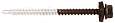 Приобрести долговечный Саморез 4,8х70 ПРЕМИУМ RAL8017 (коричневый шоколад) в интернет-магазине Компании Металл профиль.