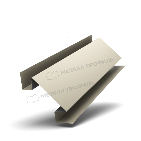 Планка угла внутреннего сложного 75х3000 (ПЭ-01-1015-0.5) ― заказать в Компании Металл Профиль по доступным ценам.